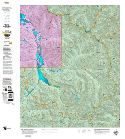 Wy Mule Deer Unit 115 Concentrations and Land Ownership Preview 1