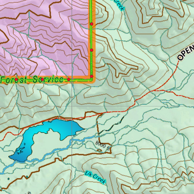 Wy Mule Deer Unit 115 Concentrations and Land Ownership Preview 2