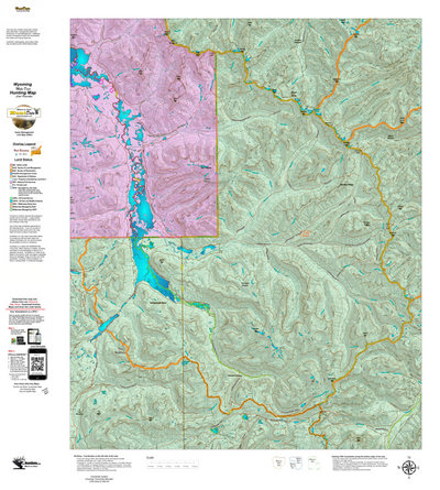 Wy Mule Deer Unit 115 with Land Ownership Preview 1