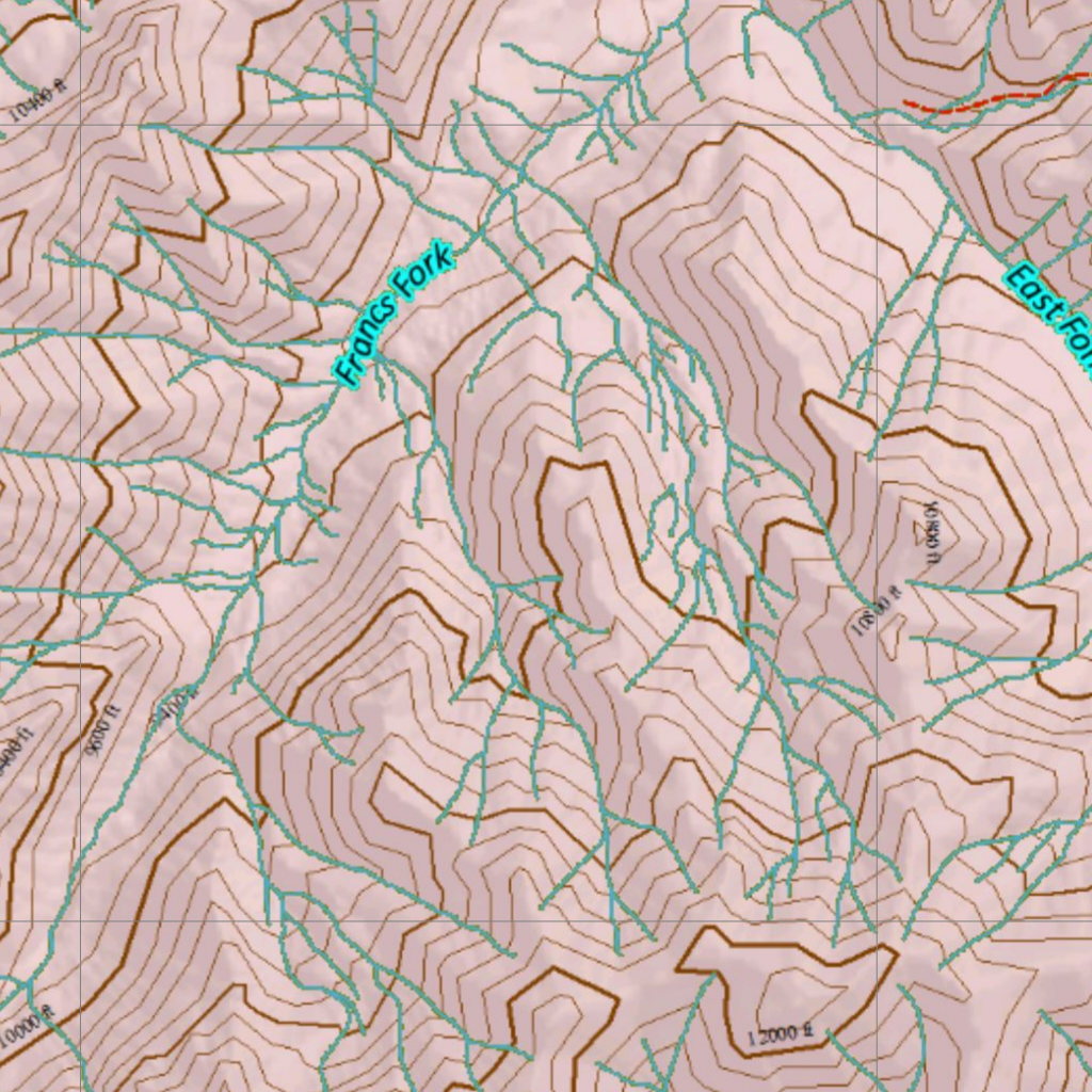 Wy Mule Deer Unit 116 Concentration Areas Map by Wyoming HuntData LLC ...