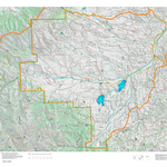 Wy Mule Deer Unit 116 Topographical Map Preview 1