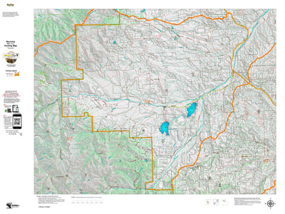 Wy Mule Deer Unit 116 Topographical Map Preview 1