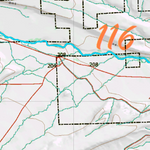 Wy Mule Deer Unit 116 Topographical Map Preview 2