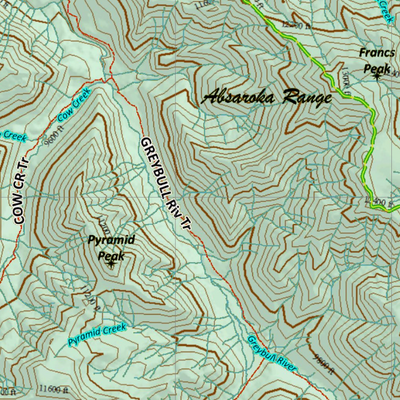 Wy Mule Deer Unit 117 Concentrations and Land Ownership Preview 3