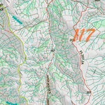 Wy Mule Deer Unit 117 Topographical Map Preview 2