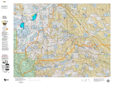 Wy Mule Deer Unit 118 with Land Ownership Preview 1