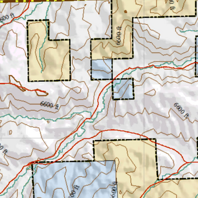 Wy Mule Deer Unit 118 with Land Ownership Preview 2