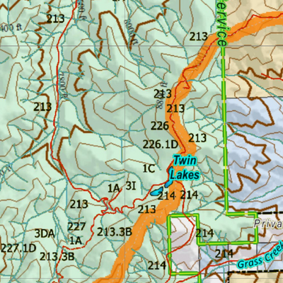 Wy Mule Deer Unit 118 with Land Ownership Preview 3