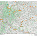 Wy Mule Deer Unit 119 Topographical Map Preview 1