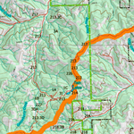 Wy Mule Deer Unit 119 Topographical Map Preview 3