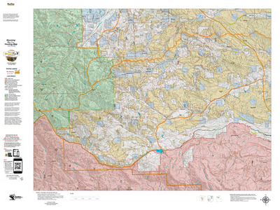 Wy Mule Deer Unit 119 with Land Ownership Preview 1