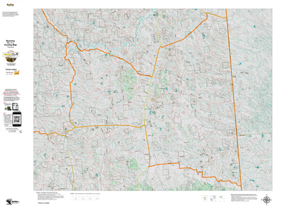 Wy Mule Deer Unit 12 Topographical Map Preview 1