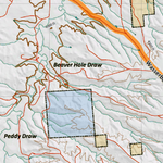 Wy Mule Deer Unit 12 with Land Ownership Preview 3