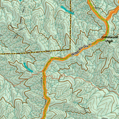 Wy Mule Deer Unit 120 Concentrations and Land Ownership Preview 3