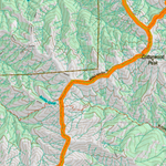 Wy Mule Deer Unit 120 Topographical Map Preview 3