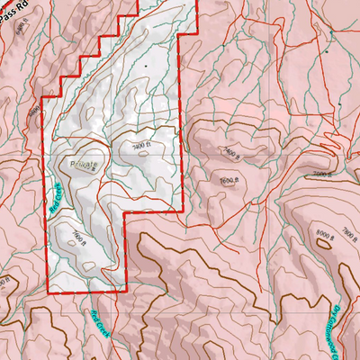 Wy Mule Deer Unit 120 with Land Ownership Preview 2