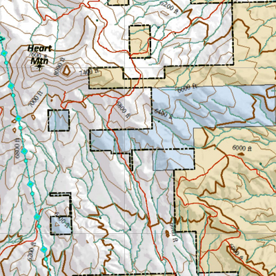 Wy Mule Deer Unit 121 Concentrations and Land Ownership Preview 3