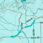 Wy Mule Deer Unit 121 Topo with Concentrations Preview 2
