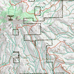Wy Mule Deer Unit 121 Topographical Map Preview 3