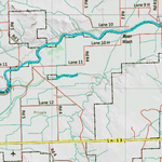 Wy Mule Deer Unit 122 Topographical Map Preview 2