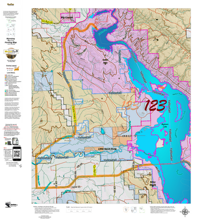 Wy Mule Deer Unit 123 Concentrations and Land Ownership Preview 1