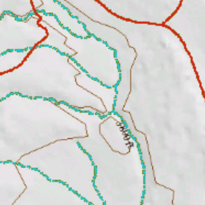 Wy Mule Deer Unit 123 Topographical Map Preview 2