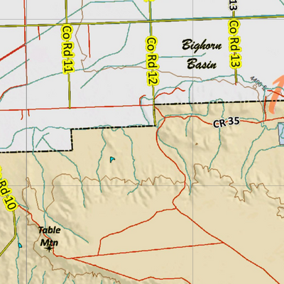 Wy Mule Deer Unit 124 Concentrations and Land Ownership Preview 2