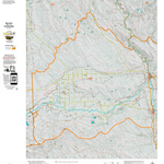 Wy Mule Deer Unit 124 Topographical Map Preview 1
