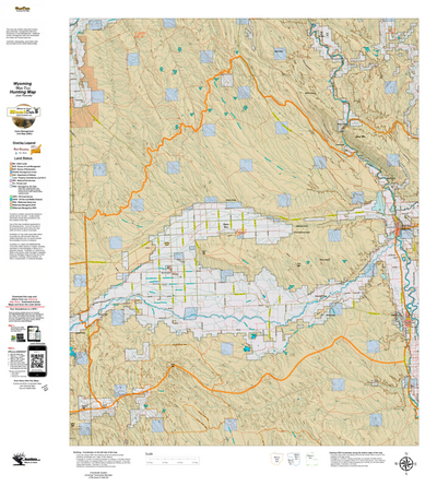 Wy Mule Deer Unit 124 with Land Ownership Preview 1