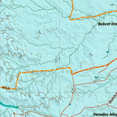 Wy Mule Deer Unit 125 Concentration Areas Preview 2
