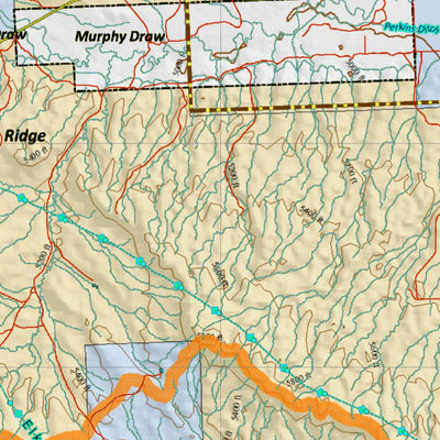 Wy Mule Deer Unit 125 Concentrations and Land Ownership Preview 3