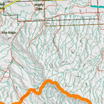 Wy Mule Deer Unit 125 Topographical Map Preview 3