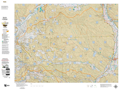 Wy Mule Deer Unit 125 with Land Ownership Preview 1