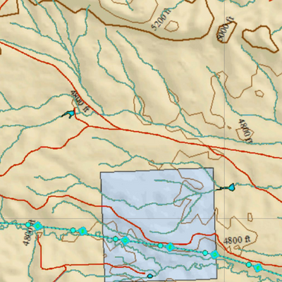 Wy Mule Deer Unit 127 Concentrations and Land Ownership Preview 2