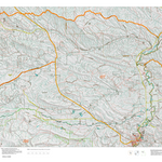 Wy Mule Deer Unit 127 Topographical Map Preview 1