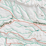 Wy Mule Deer Unit 127 Topographical Map Preview 2
