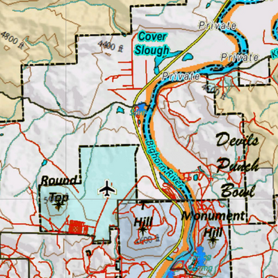 Wy Mule Deer Unit 127 with Land Ownership Preview 3