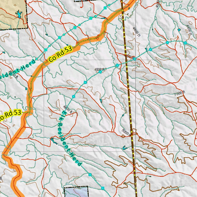 Wy Mule Deer Unit 13 Concentrations and Land Ownership Preview 3