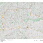 Wy Mule Deer Unit 13 Topographical Map Preview 1