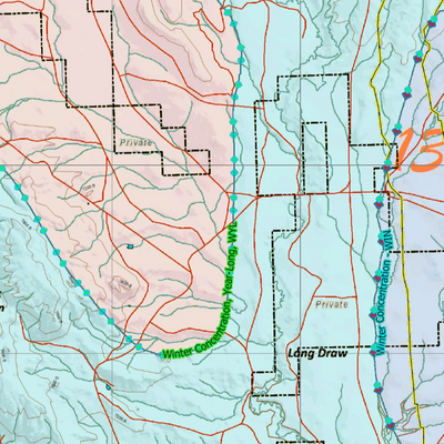 Wy Mule Deer Unit 130 Concentration Areas Preview 2