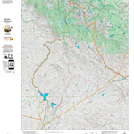 Wy Mule Deer Unit 130 Topographical Map Preview 1