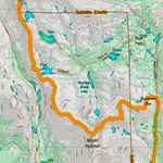Wy Mule Deer Unit 130 Topographical Map Preview 3