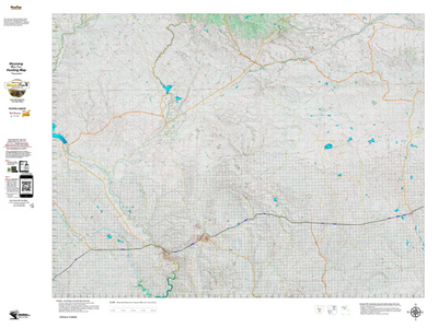 Wy Mule Deer Unit 131 Topographical Map Preview 1