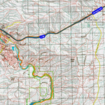 Wy Mule Deer Unit 131 Topographical Map Preview 3