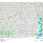 Wy Mule Deer Unit 132 Topographical Map Preview 1