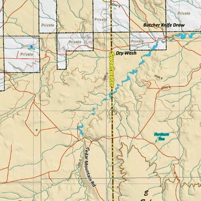 Wy Mule Deer Unit 132 with Land Ownership Preview 2