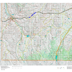 Wy Mule Deer Unit 133 Topographical Map Preview 1