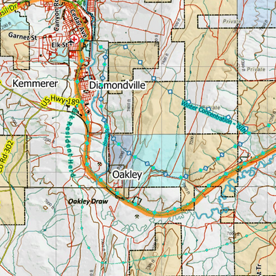 Wy Mule Deer Unit 134 Concentrations and Land Ownership Preview 3