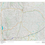 Wy Mule Deer Unit 134 Topographical Map Preview 1