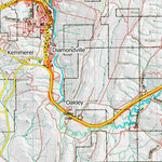 Wy Mule Deer Unit 134 Topographical Map Preview 3